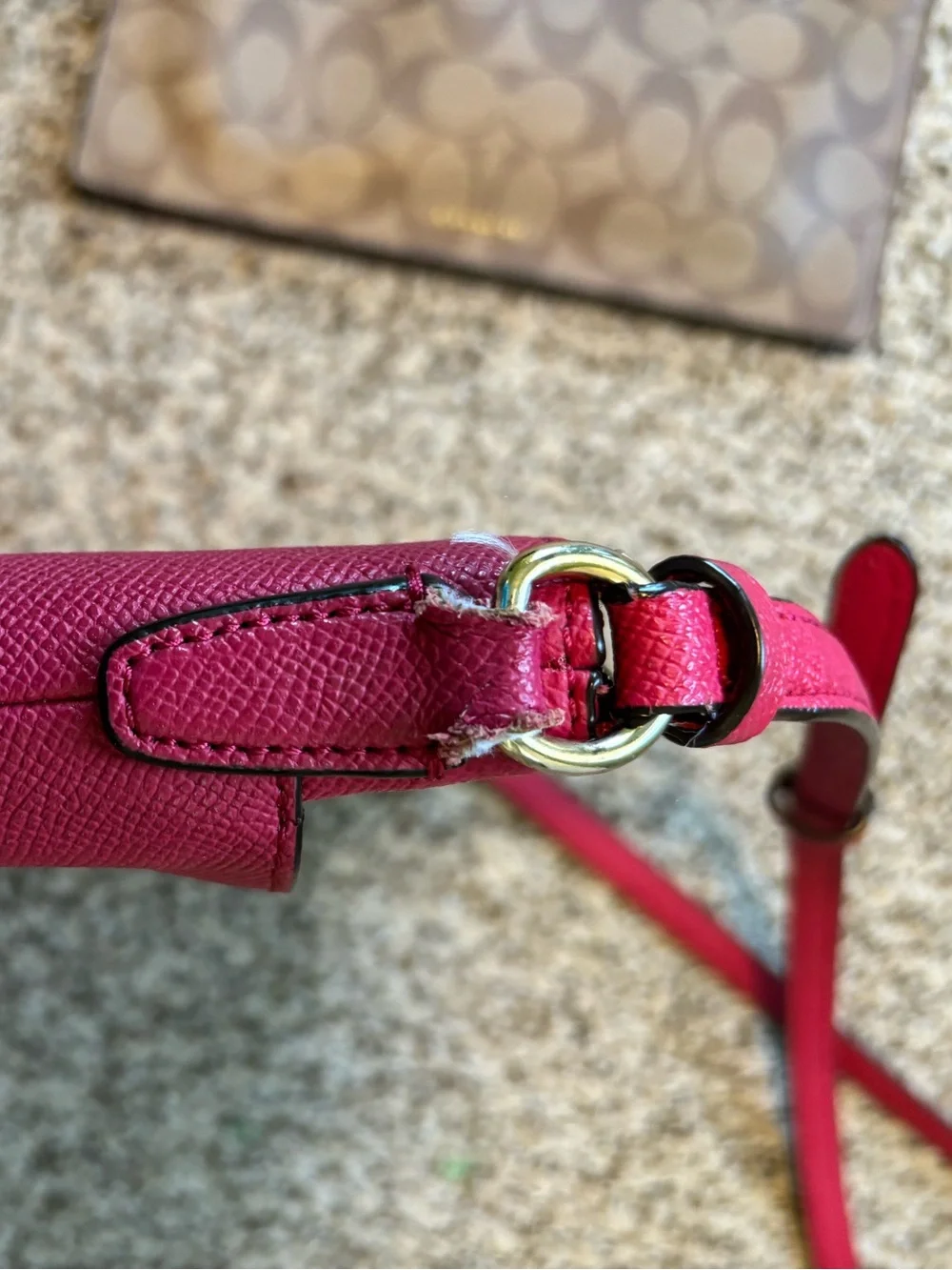 Coach Pink Crossbody Bag